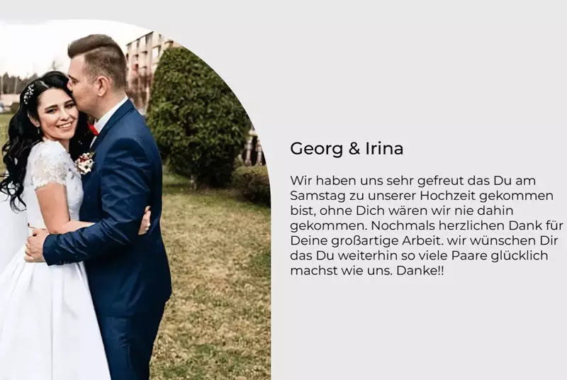 Erfolgsstories: Paare, die durch Ukrainerinnen zusammengefunden haben